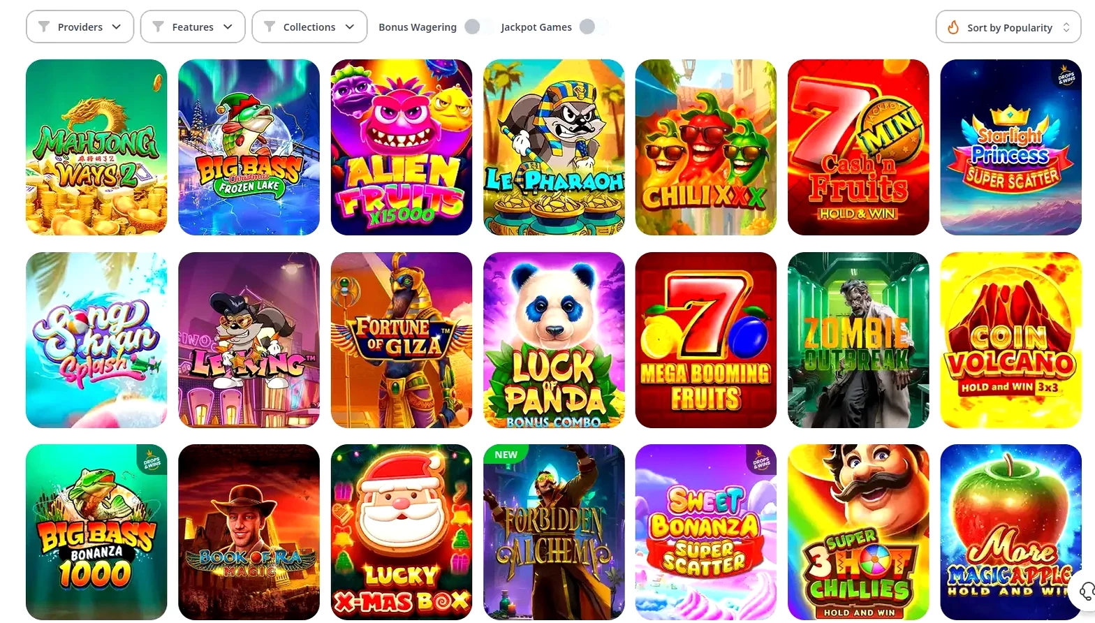 Игровой каталог ЙохоСлот